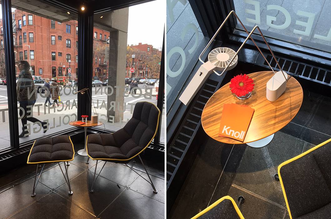 Working Now, a Knoll Exhibition at the Boston Architectural College