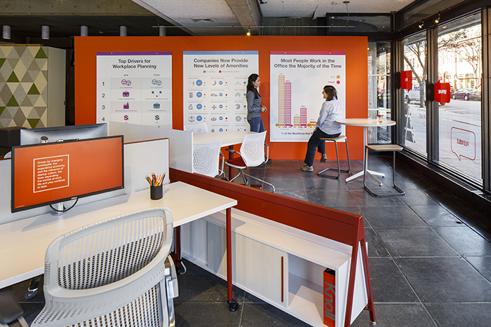Working Now, a Knoll Exhibition at the Boston Architectural College