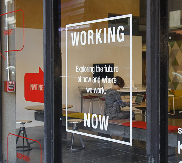 Working Now, a Knoll Exhibition at the Boston Architectural College