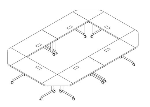 Pixel Configuration Classroom Octagonal